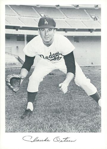 1970 Danny Goodman Los Angeles Dodgers Set E #NNO Claude Osteen Front