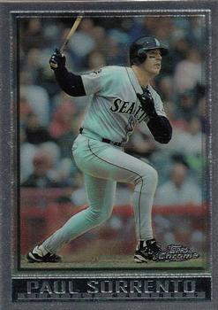 1998 Topps Chrome #111 Paul Sorrento Front