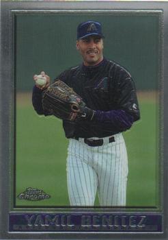 1998 Topps Chrome #467 Yamil Benitez Front