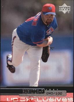 2000 Upper Deck - UD Exclusives Silver #518 Joey Hamilton  Front