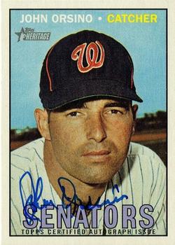 2016 Topps Heritage - Real One Autographs #ROA-JOR John Orsino Front