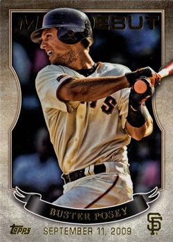 2016 Topps - MLB Debut Gold (Series 1) #MLBD-26 Buster Posey Front