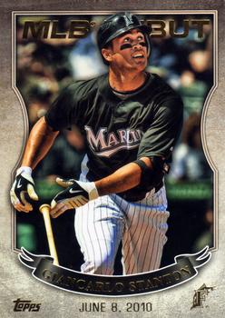 2016 Topps - MLB Debut Gold (Series 1) #MLBD-34 Giancarlo Stanton Front