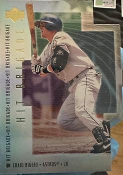 2000 Upper Deck - Hit Brigade Gold Die Cut #H11 Craig Biggio  Front