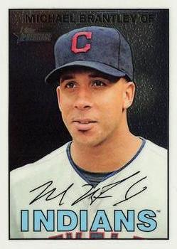 2016 Topps Heritage - Chrome #THC-253 Michael Brantley Front