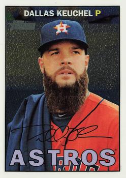 2016 Topps Heritage - Chrome #THC-430 Dallas Keuchel Front