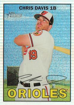 2016 Topps Heritage - Chrome Refractor #THC-60 Chris Davis Front