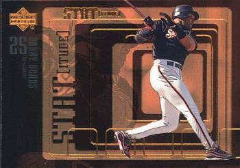 2000 Upper Deck - Statitude #S25 Barry Bonds Front