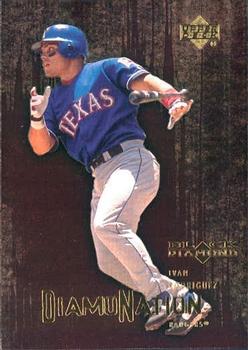 2000 Upper Deck Black Diamond Rookie Edition - Diamonation #D9 Ivan Rodriguez  Front