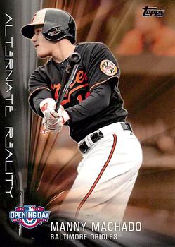 2016 Topps Opening Day - Alternate Reality #AR-1 Manny Machado Front