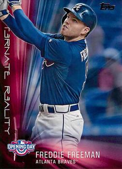2016 Topps Opening Day - Alternate Reality #AR-15 Freddie Freeman Front