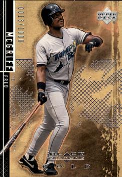 2000 Upper Deck Black Diamond Rookie Edition - Gold #12 Fred McGriff  Front
