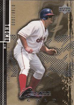 2000 Upper Deck Black Diamond Rookie Edition - Gold #15 Jim Thome  Front