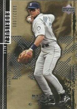 2000 Upper Deck Black Diamond Rookie Edition - Gold #16 Alex Rodriguez  Front