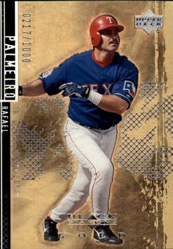 2000 Upper Deck Black Diamond Rookie Edition - Gold #23 Rafael Palmeiro  Front