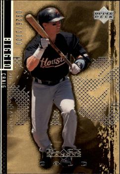 2000 Upper Deck Black Diamond Rookie Edition - Gold #43 Craig Biggio  Front