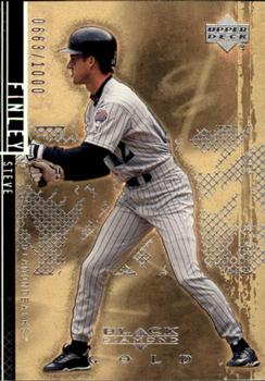 2000 Upper Deck Black Diamond Rookie Edition - Gold #59 Steve Finley  Front