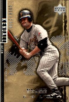 2000 Upper Deck Black Diamond Rookie Edition - Gold #81 Jason Kendall  Front