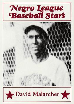 1986 Fritsch Negro League Baseball Stars #108 Dave Malarcher Front