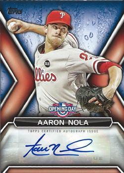 2016 Topps Opening Day - Opening Day Autographs #ODA-AN Aaron Nola Front