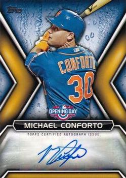 2016 Topps Opening Day - Opening Day Autographs #ODA-MC Michael Conforto Front