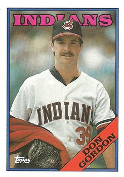 1988 Topps #144 Don Gordon Front