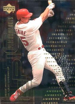 2000 Upper Deck Hitter's Club - Epic Performances #EP1 Mark McGwire  Front
