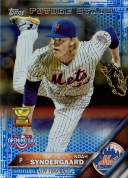 2016 Topps Opening Day - Blue Foil #OD-2 Noah Syndergaard Front