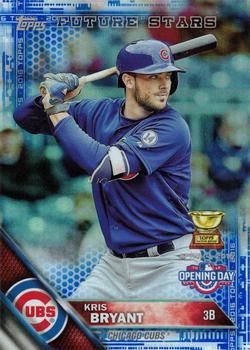 2016 Topps Opening Day - Blue Foil #OD-17 Kris Bryant Front