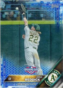 2016 Topps Opening Day - Blue Foil #OD-33 Josh Reddick Front