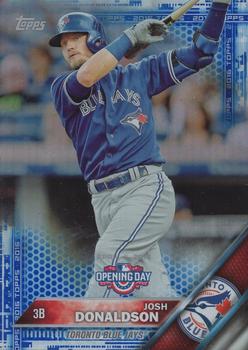 2016 Topps Opening Day - Blue Foil #OD-50 Josh Donaldson Front