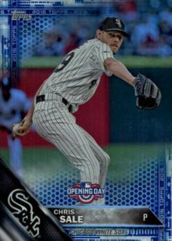 2016 Topps Opening Day - Blue Foil #OD-57 Chris Sale Front