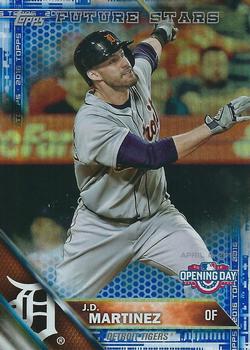 2016 Topps Opening Day - Blue Foil #OD-89 J.D. Martinez Front