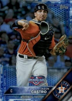 2016 Topps Opening Day - Blue Foil #OD-196 Jason Castro Front