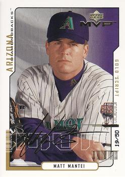 2000 Upper Deck MVP - Gold Script #64 Matt Mantei  Front