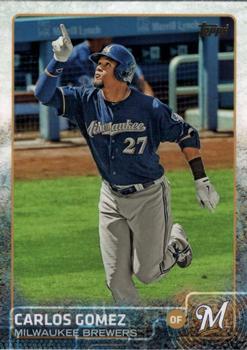2015 Topps - Limited #340 Carlos Gomez Front