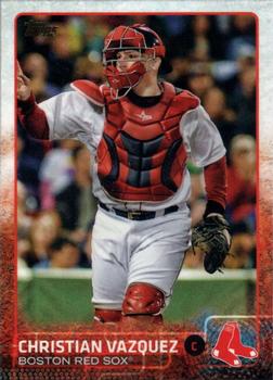 2015 Topps - Limited #445 Christian Vazquez Front