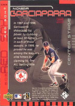 2000 Upper Deck Ovation - Center Stage Silver #CS3 Nomar Garciaparra  Back