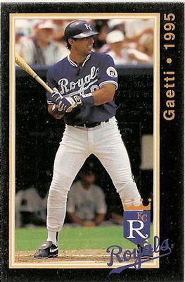 1995 Kansas City Royals Police #8 Gary Gaetti Front