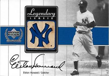 2000 Upper Deck Yankees Legends - Legendary Lumber Gold #EH-LL Elston Howard  Front