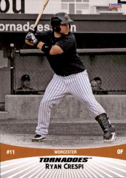 2010 Choice Worcester Tornadoes #07 Ryan Crespi Front