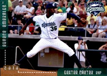 2010 Grandstand Eugene Emeralds #NNO Dexter Carter Front