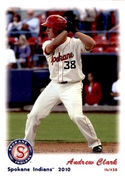 2010 Grandstand Spokane Indians #NNO Andrew Clark Front