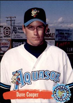 1995 Multi-Ad Everett AquaSox #5 Dave Cooper Front