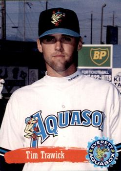 1995 Multi-Ad Everett AquaSox #28 Tim Trawick Front