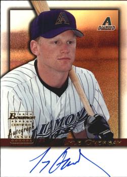 2001 Bowman - Autographs #BA-LO Lyle Overbay  Front