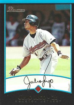 2001 Bowman - Gold #341 Julio Lugo Front