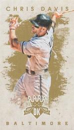 2016 Panini Diamond Kings - DK Minis #61 Chris Davis Front