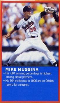 1997 Wheaties All-Stars #NNO Mike Mussina Front