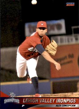 2010 Choice Lehigh Valley IronPigs #04 Alex Concepcion Front